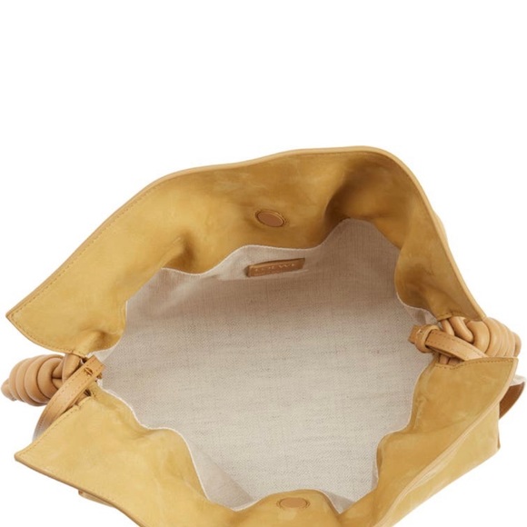 LOEWE
Flamenco leather-trimmed nubuck clutch - Picture 4 of 16